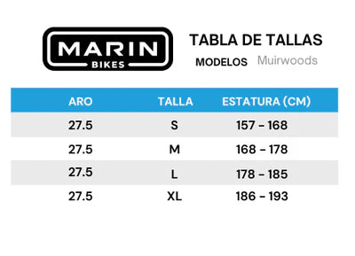 Bicicleta Hibrida Muirwoods Aro 27,5