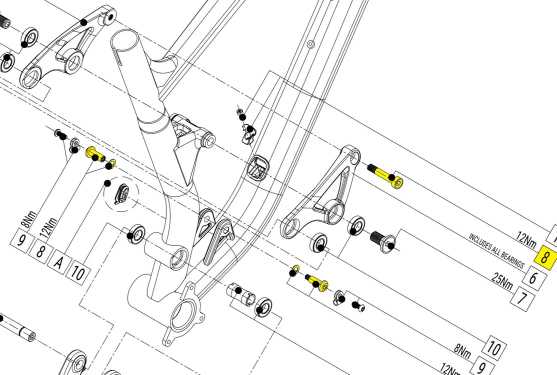 Shock Bolt Kit H