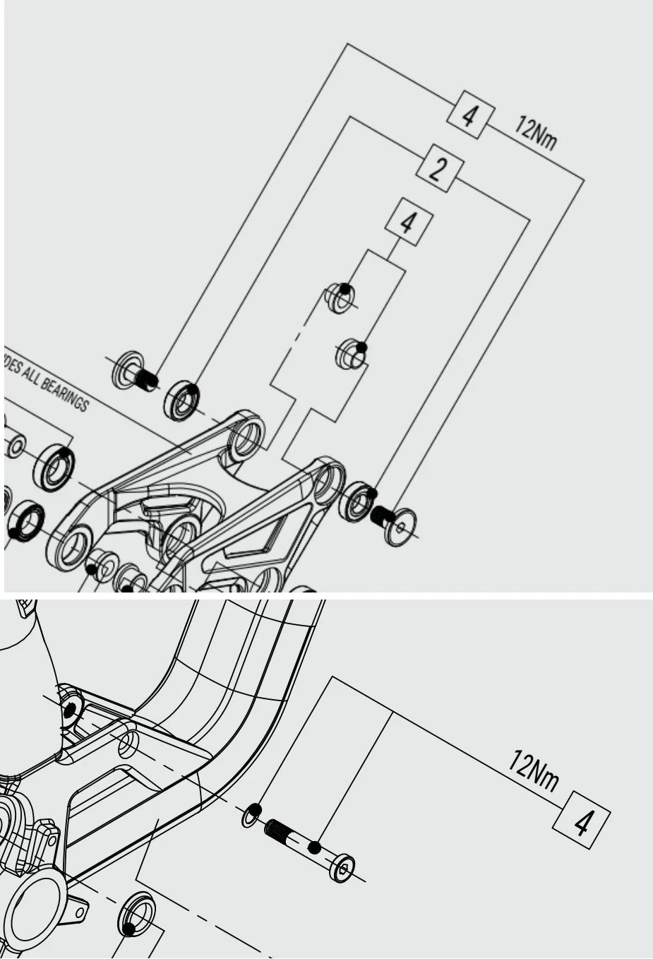 Shock Bolt Kit "i"